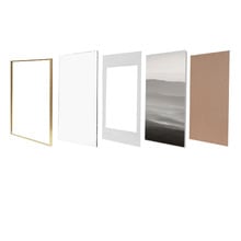 Amara 4 x 6" 3 Slot Collage Photo Frames (Set of 3)